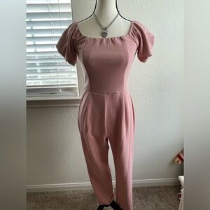 Blush Pink Jumpsuit